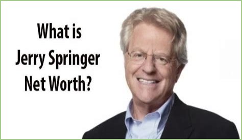 Jerry Springer Net Worth, Age, Height, Bio, Birthday, Wiki!