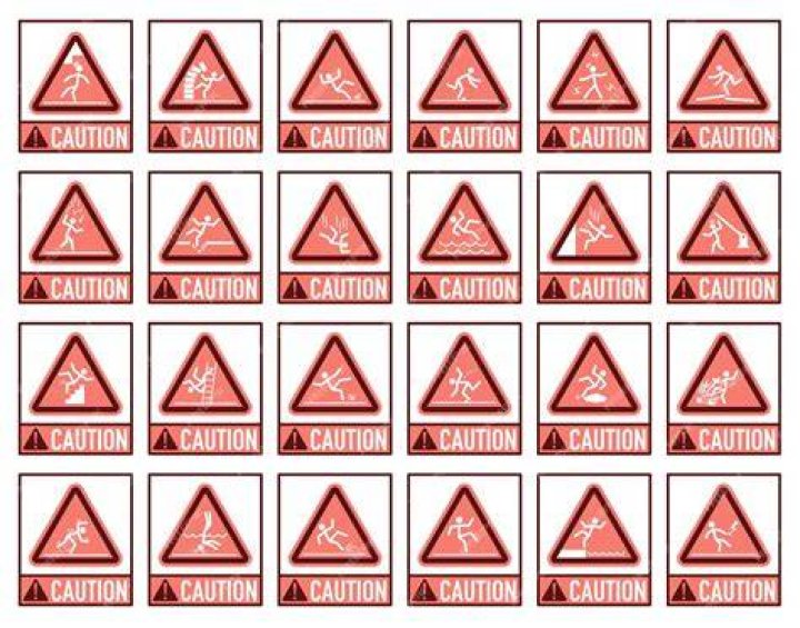 Are danger signals red?
