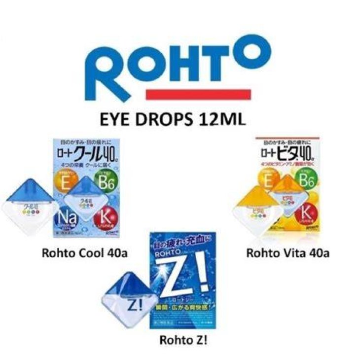 Are rohto eye drops safe for contacts?
