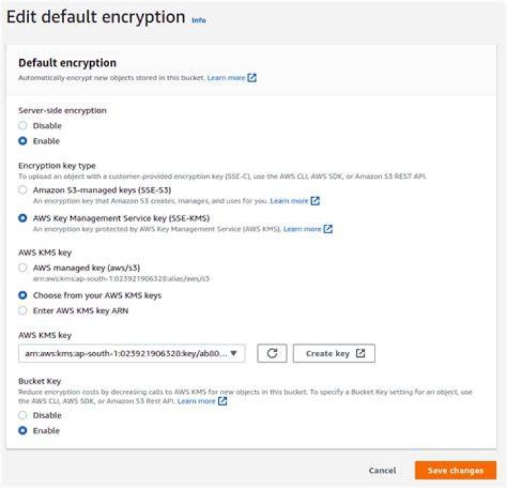 Are uploads to s3 encrypted?