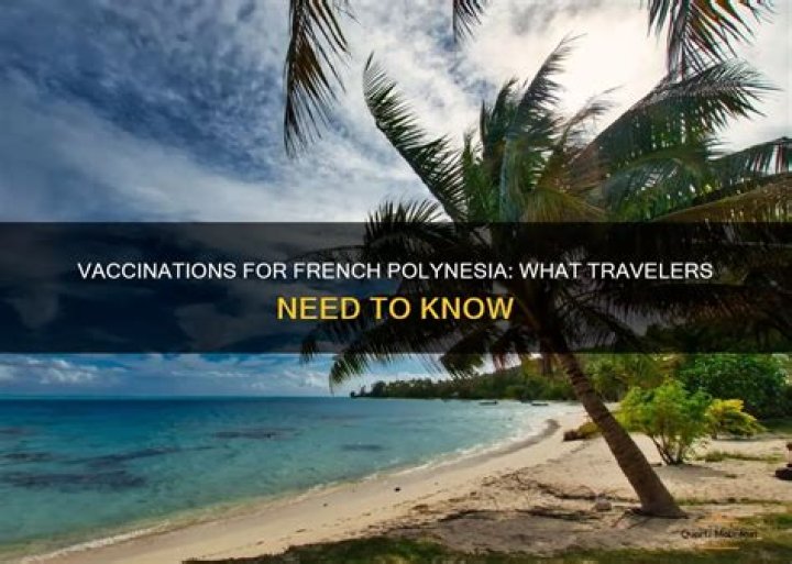 Are vaccinations required for travel?