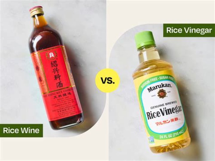 By rice wine vinegar?