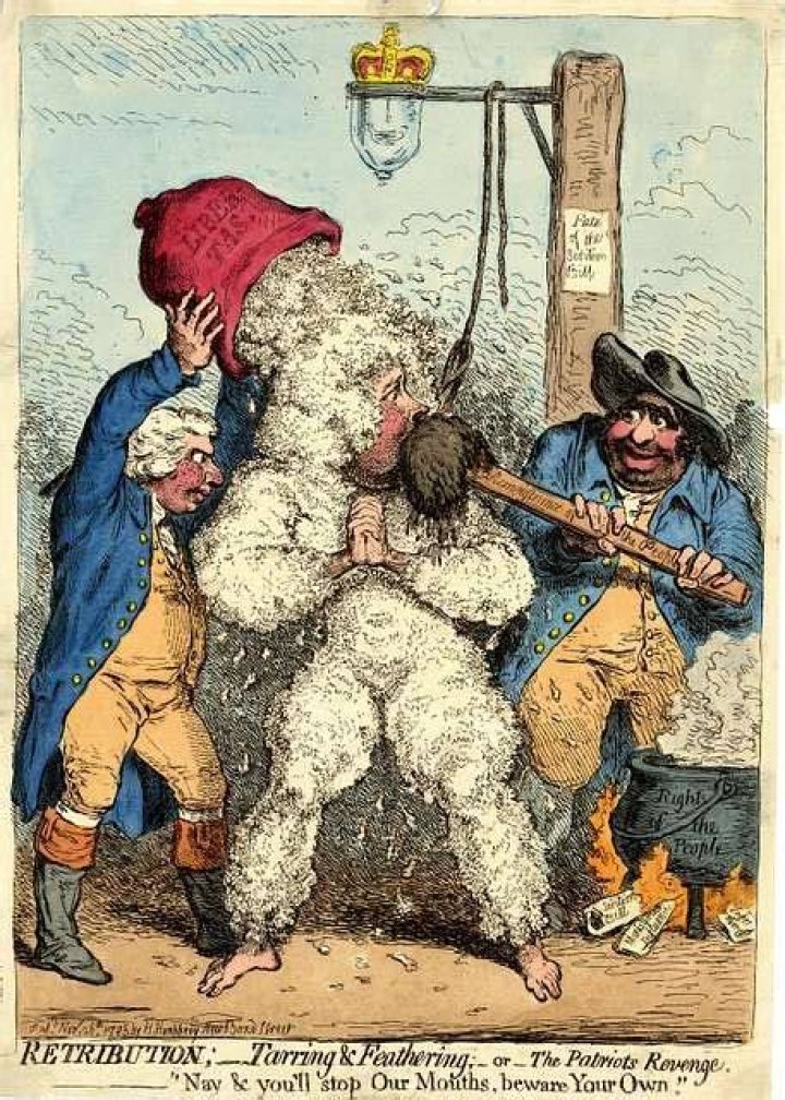 Can being tarred and feathered kill you?
