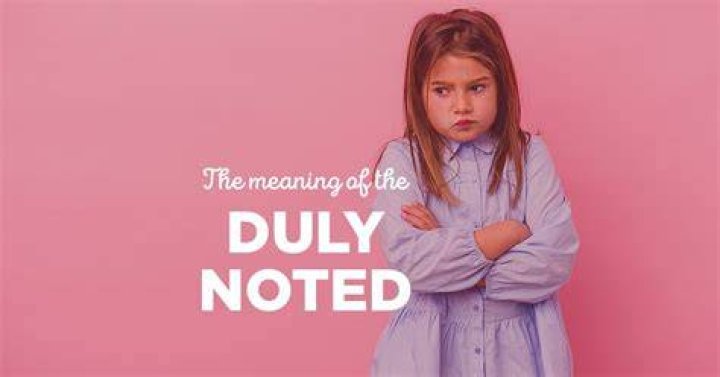 Can something be duly?