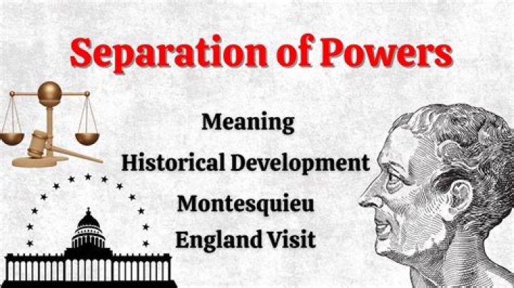 Did montesquieu create separation powers?