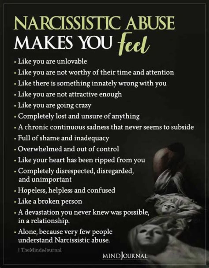 Do narcissists make you feel insecure?