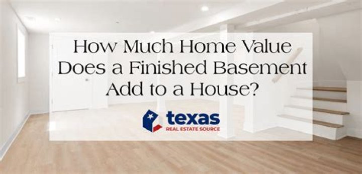 Does basement add value to home?