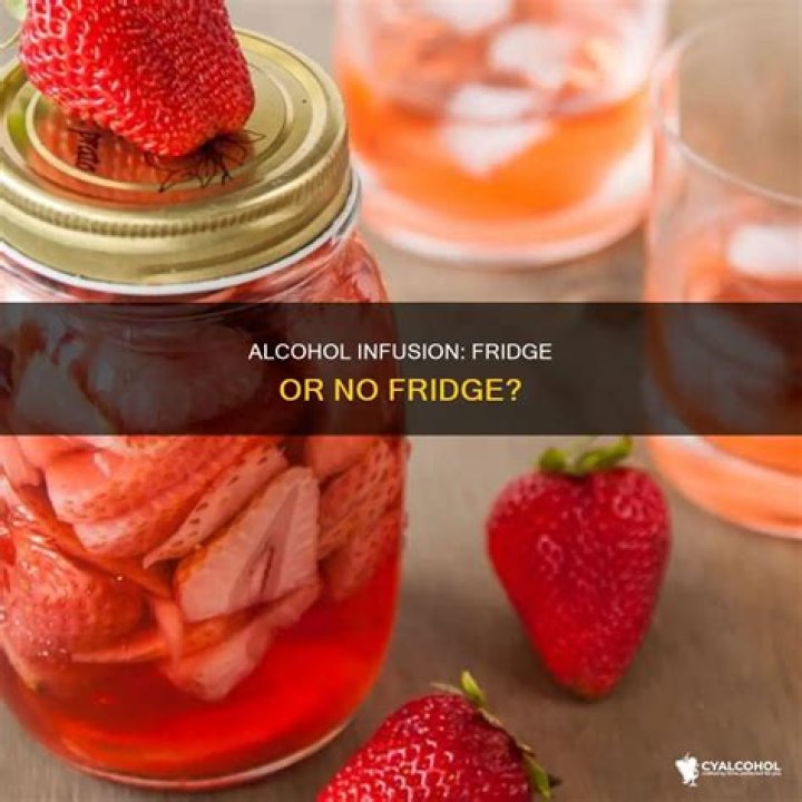 Does infused vodka need to be refrigerated?