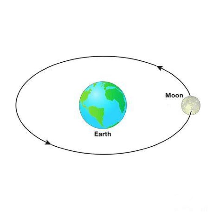 Does the moon orbit the earth?