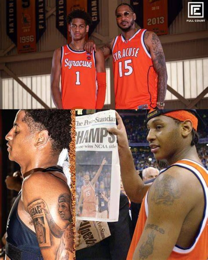 Has melo won a championship?
