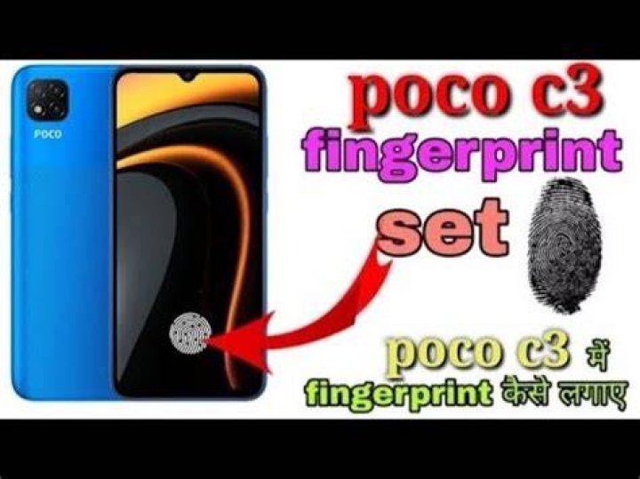 Has poco c3 fingerprint?