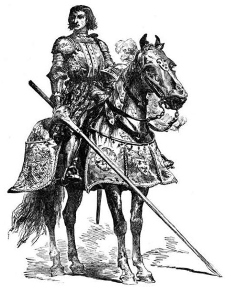 How did lancelot become a knight?