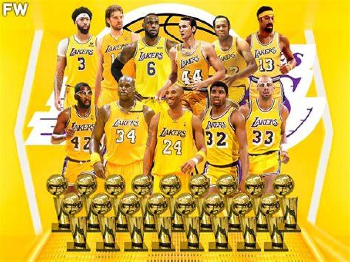 How many titles do the lakers have?