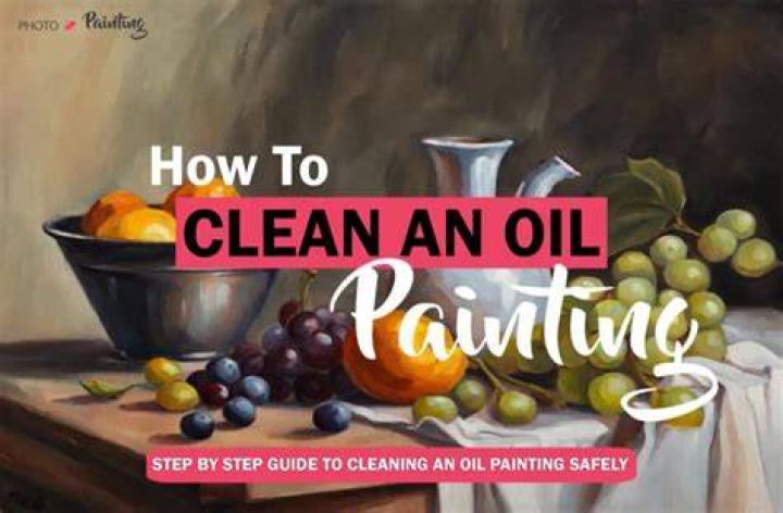 How to clean an unvarnished oil painting?