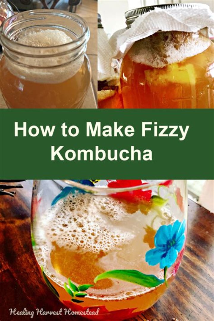 How to make homemade kombucha fizzy?
