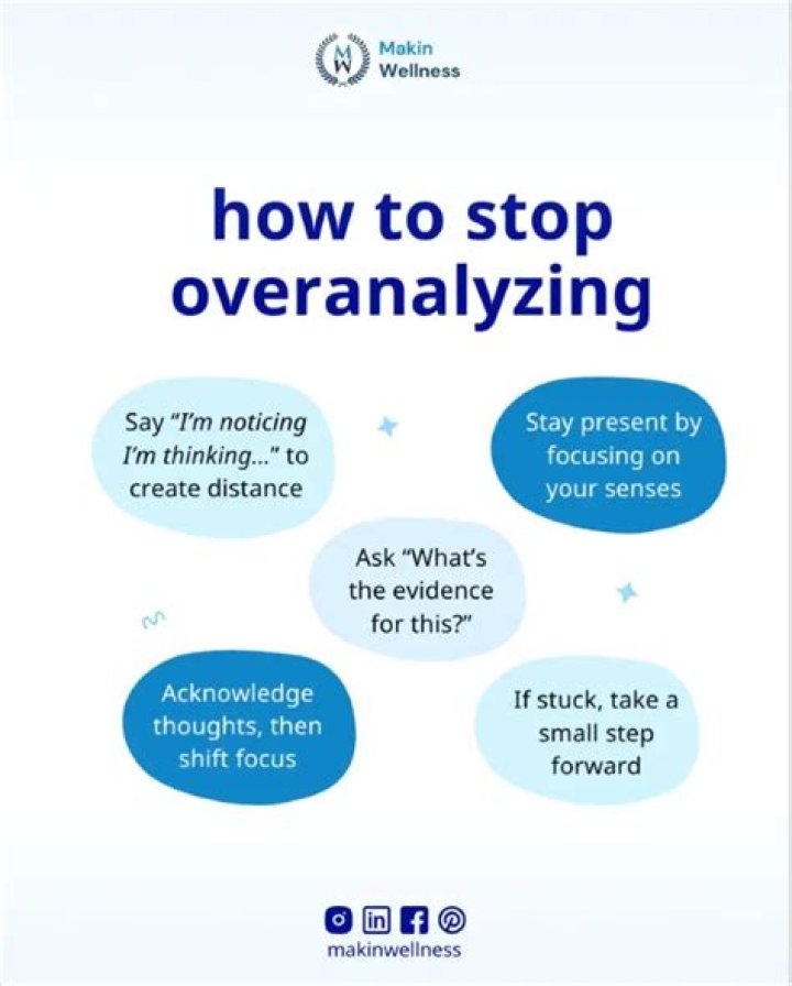 How to stop overanalyzing texts?