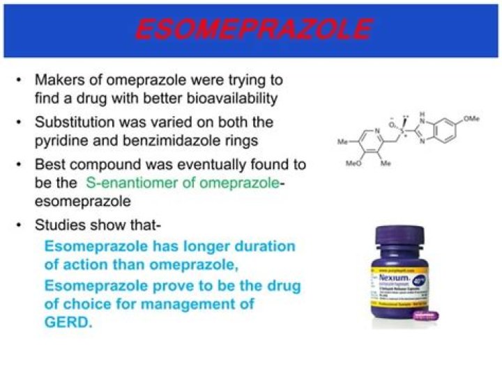 Is esomeprazole better than omeprazole?