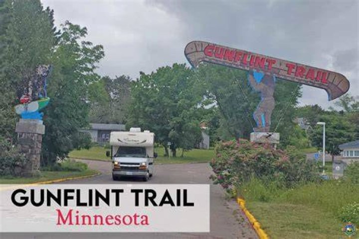 Is gunflint trail paved?