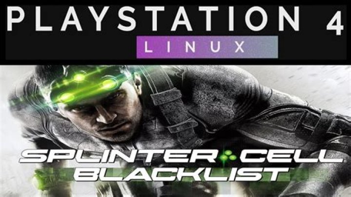 Is splinter cell blacklist on ps4?