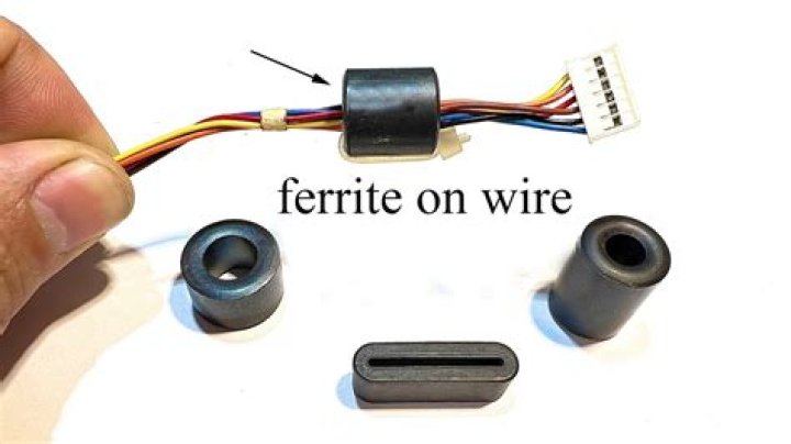 What do ferrites do on cables?