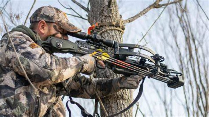 What does a crossbow shoot?