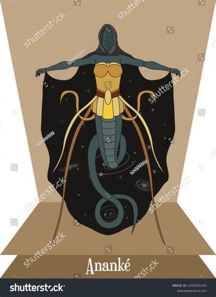 What is ananke the goddess of?