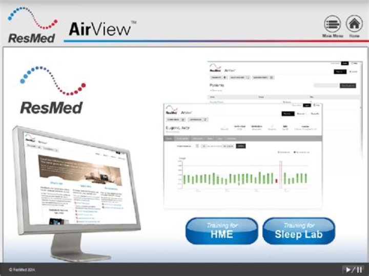 What is resmed airview?