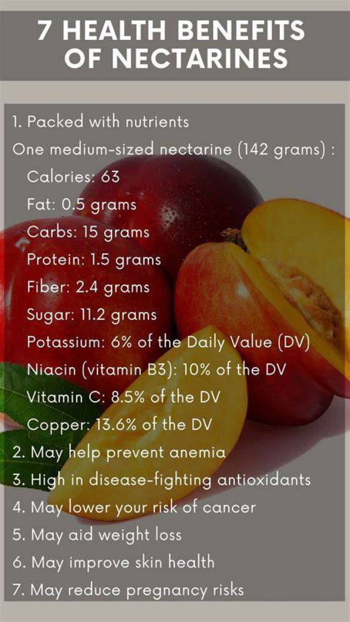 What nectarines good for?