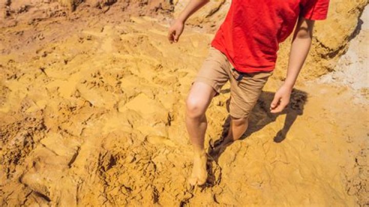 What quicksand looks like?