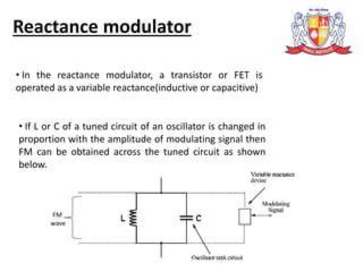 Whats a reactance modulator?