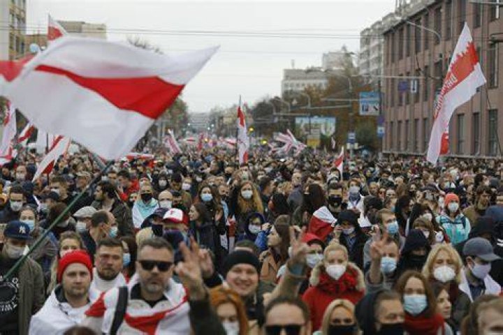 When did belarus protests start?