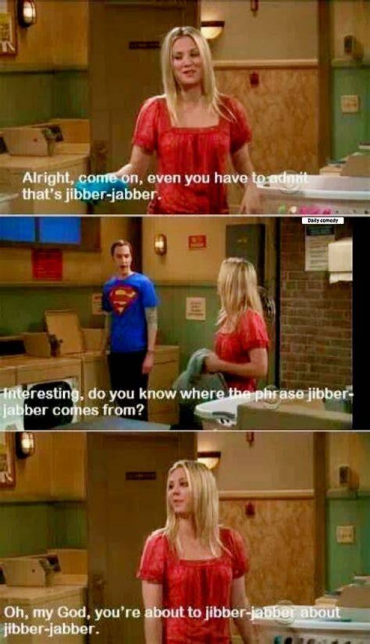 Where does expression jibber jabber come from?