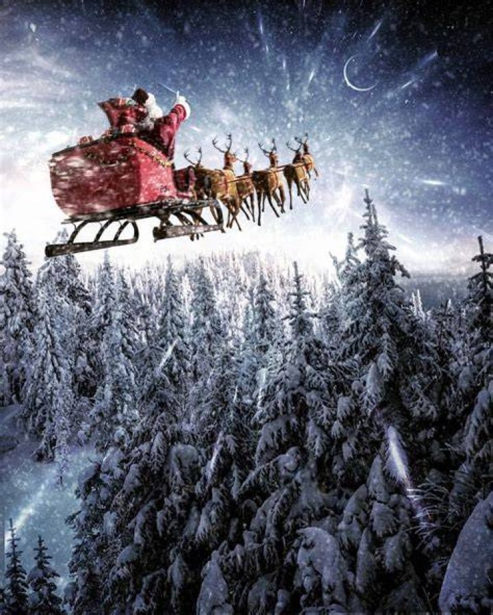 Where lives santa claus?
