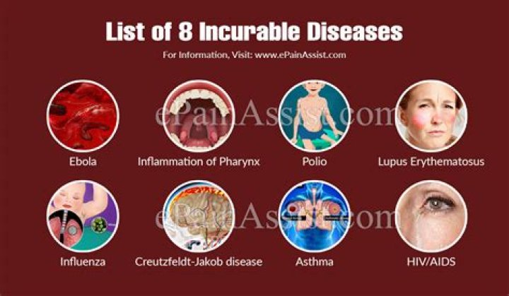 Which are incurable diseases?