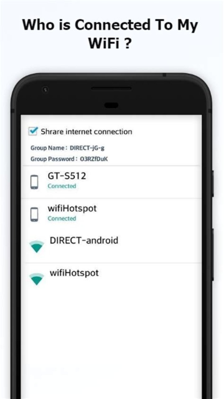 Who's connected to my wifi app?