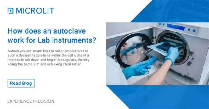 Who does an autoclave work?