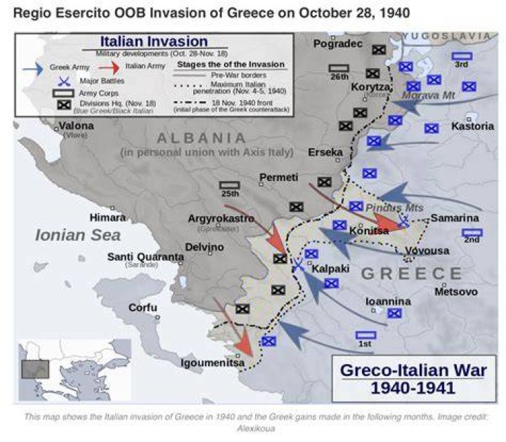Why mussolini invaded greece?
