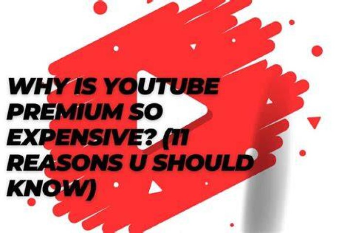 Why youtube premium so expensive?